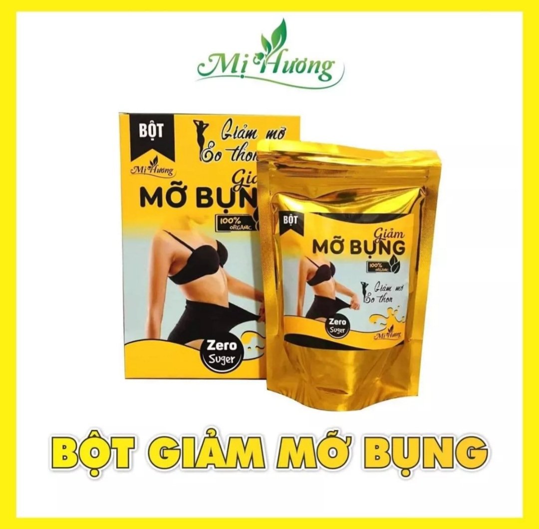 Bột giảm mỡ bụng MỊ Hương