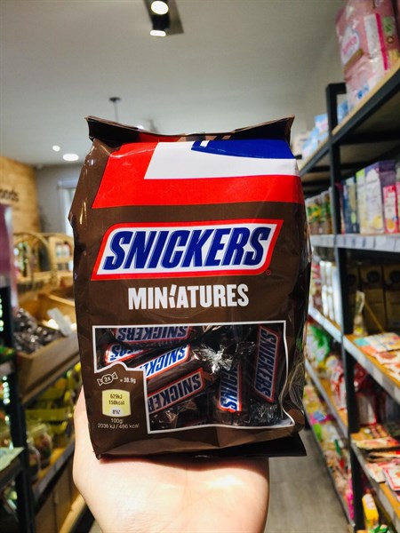 Socola Snickers Miniatures 150G