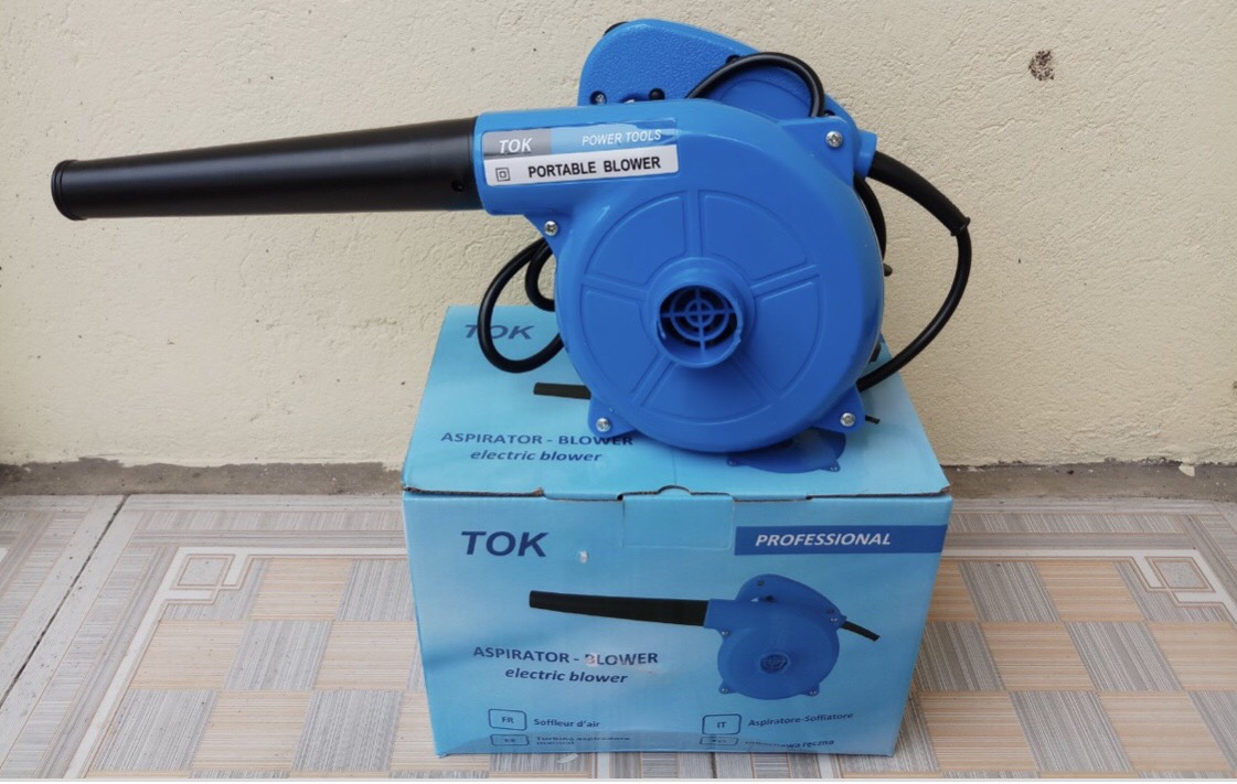 [HCM]Máy thổi hút bụi TOK-Xanh-Công suất 1000W-Bảo hành 6 tháng