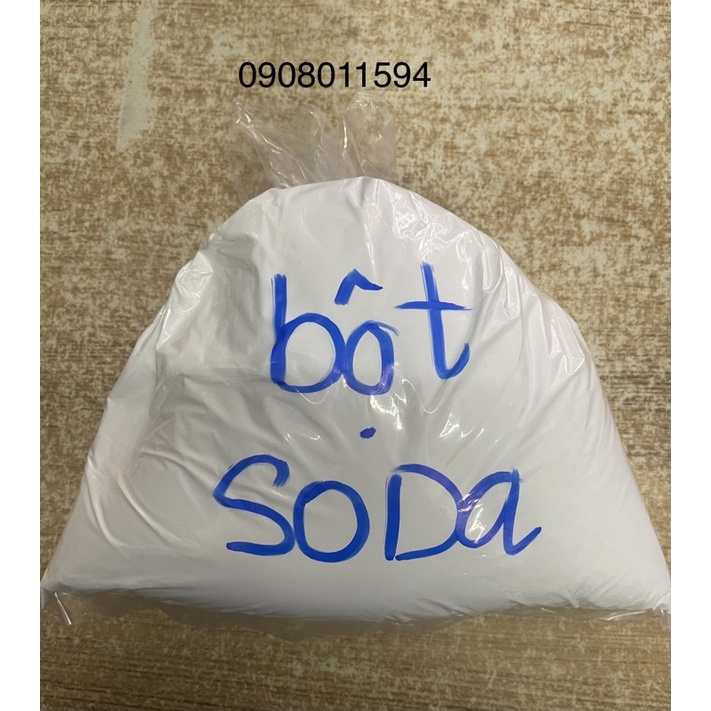 Bột soda công nghiệp tẩy rửa na2co3 99% 1 kg