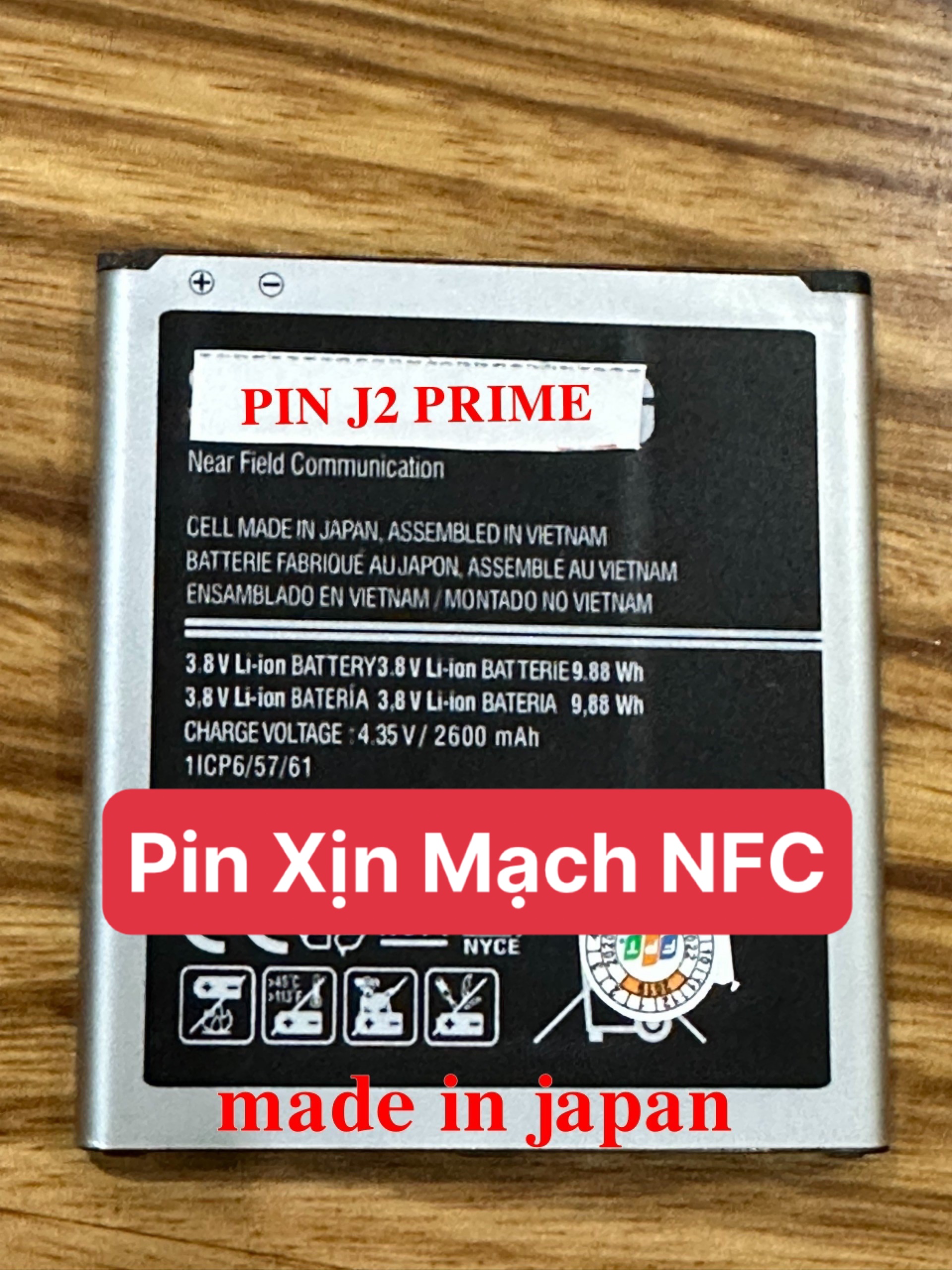 Pin samsung galaxy J5-2015 (J500)/G530/J2-Prime