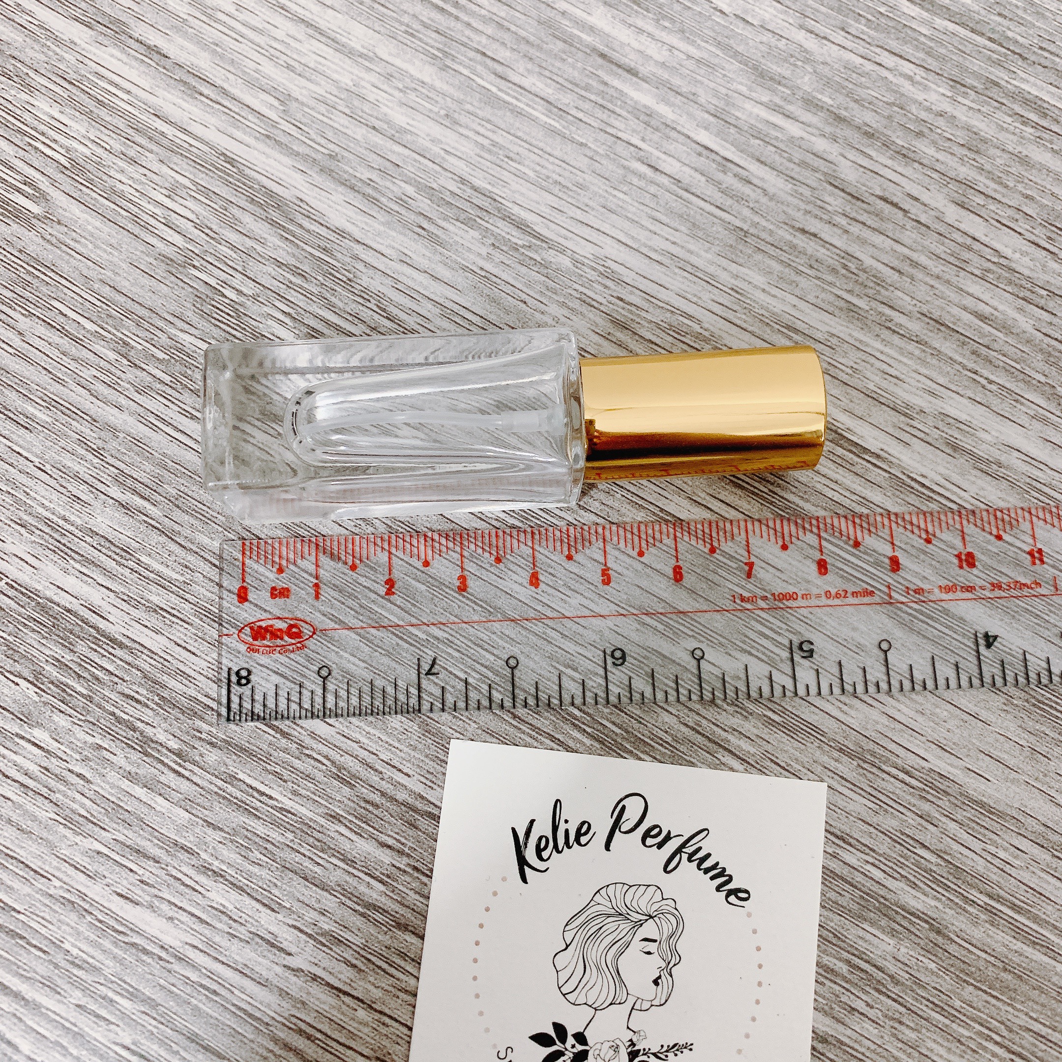 Chai Chiết Nước Hoa Thuỷ Tinh 5ML Dày Dặn