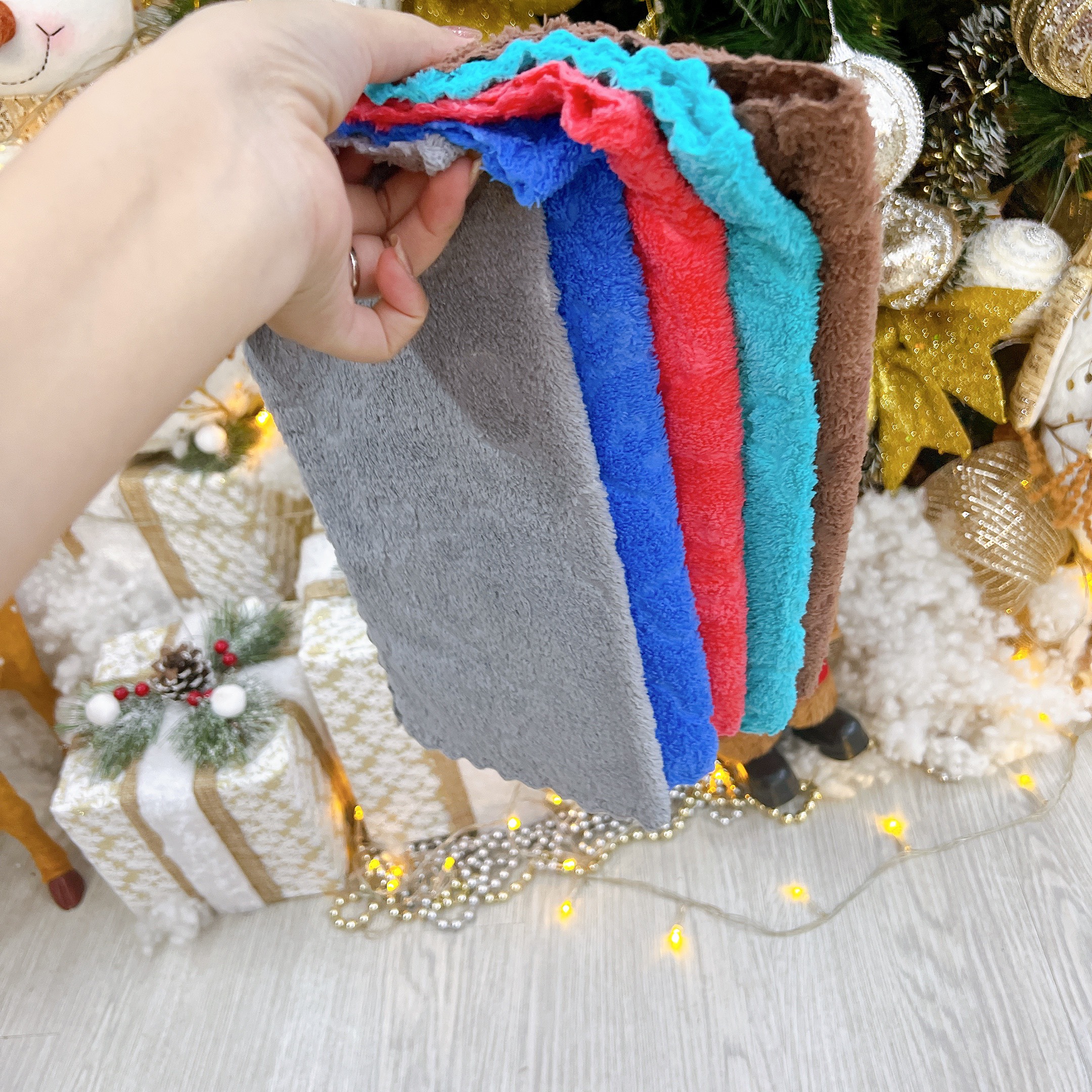 Khăn Lau Đa Năng Mềm Mại 30x30 (Khăn A3- răng cưa) siêu thấm nước