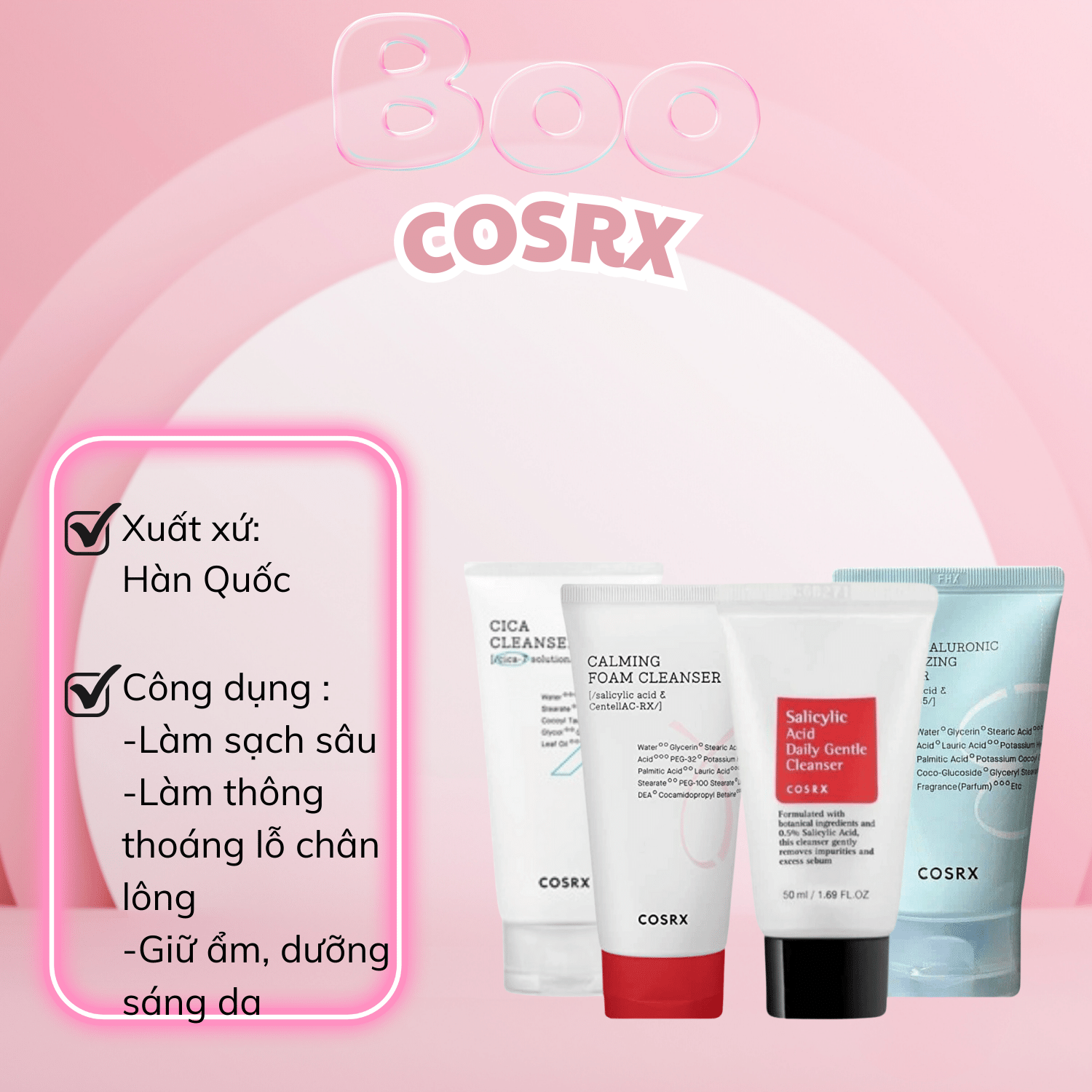 Sữa Rửa Mặt Cosrx Ngăn Ngừa Mụn - 50ml