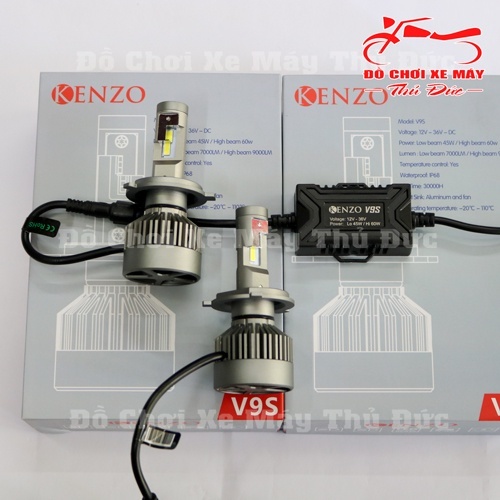 Kenzo V9s Đèn Pha LED Chính Hãng Siêu Sáng