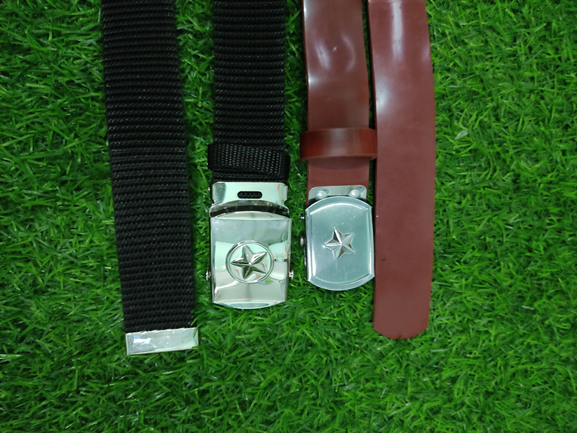 Combo Dây Lưng Đỏ- Dù Đen