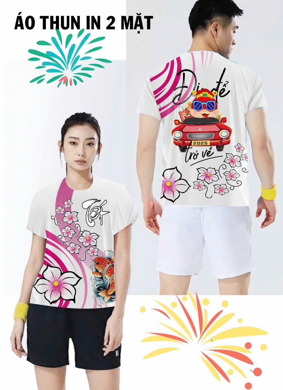 ÁO THUN TẾT 2025 THIẾT KẾ TẠI SHOP - DX3