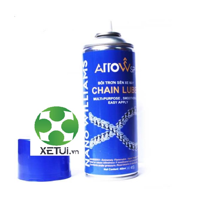 Chai xịt dưỡng sên arrowsp chain lube 250ml