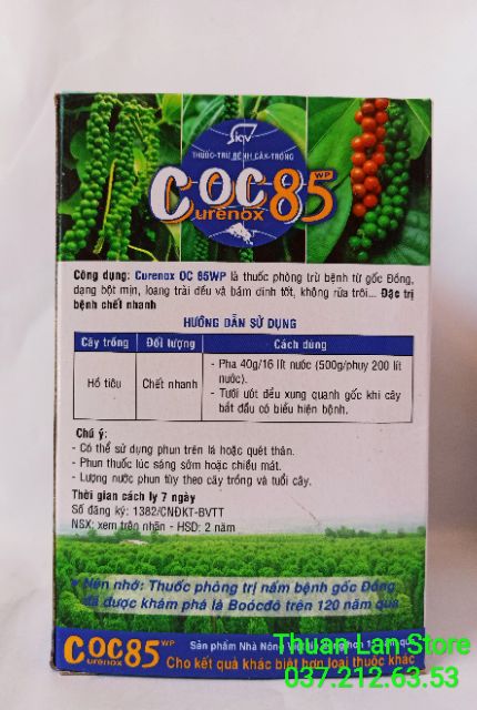 Thuốc Phòng Trừ Nấm Bệnh Coc85 ( gói 20g )