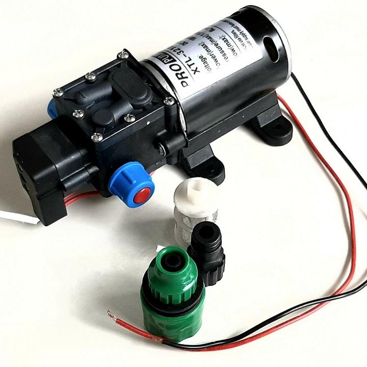 Máy bơm áp lực 12V 100W 8 lít