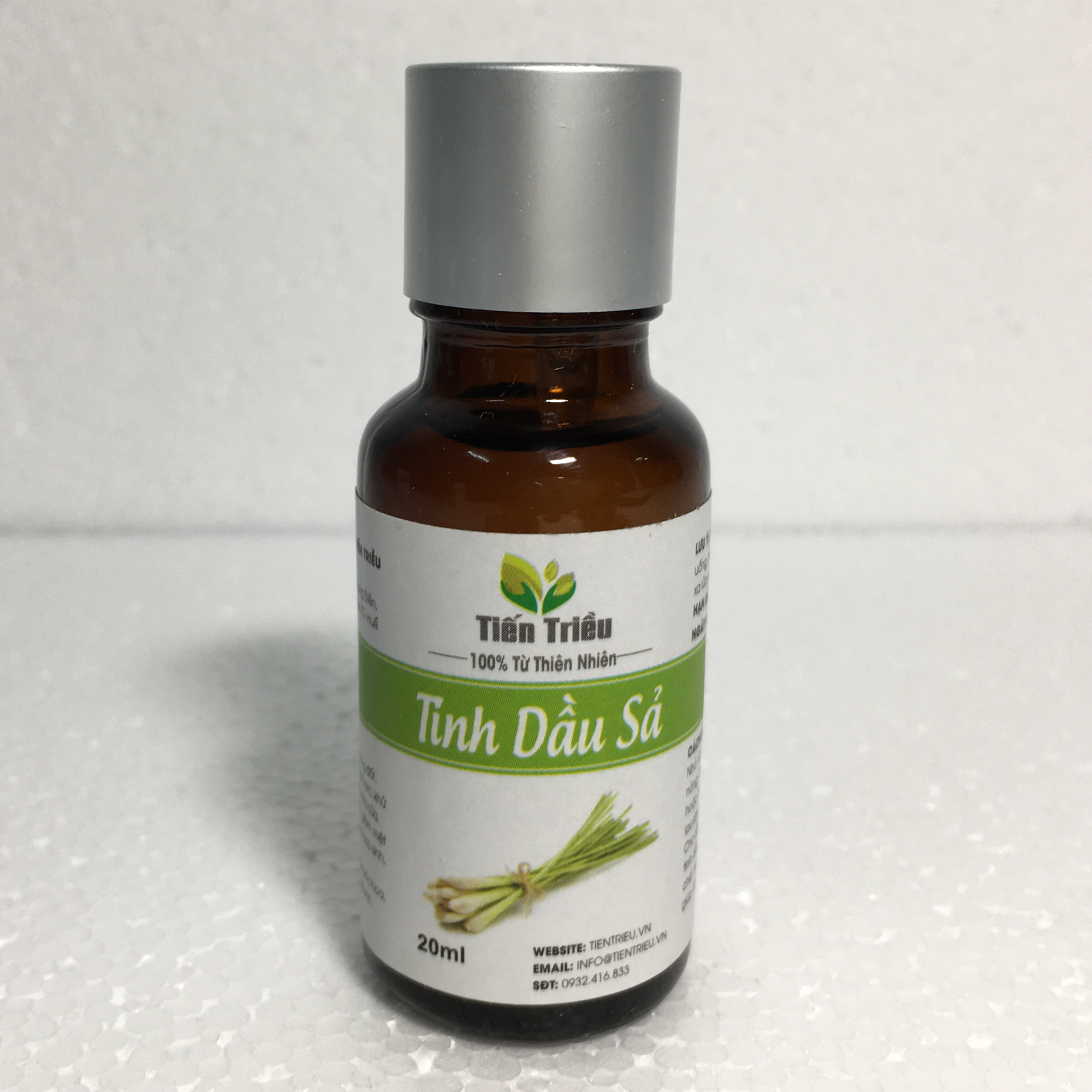 Tinh dầu sả Tiến Triều nguyên chất 20ml