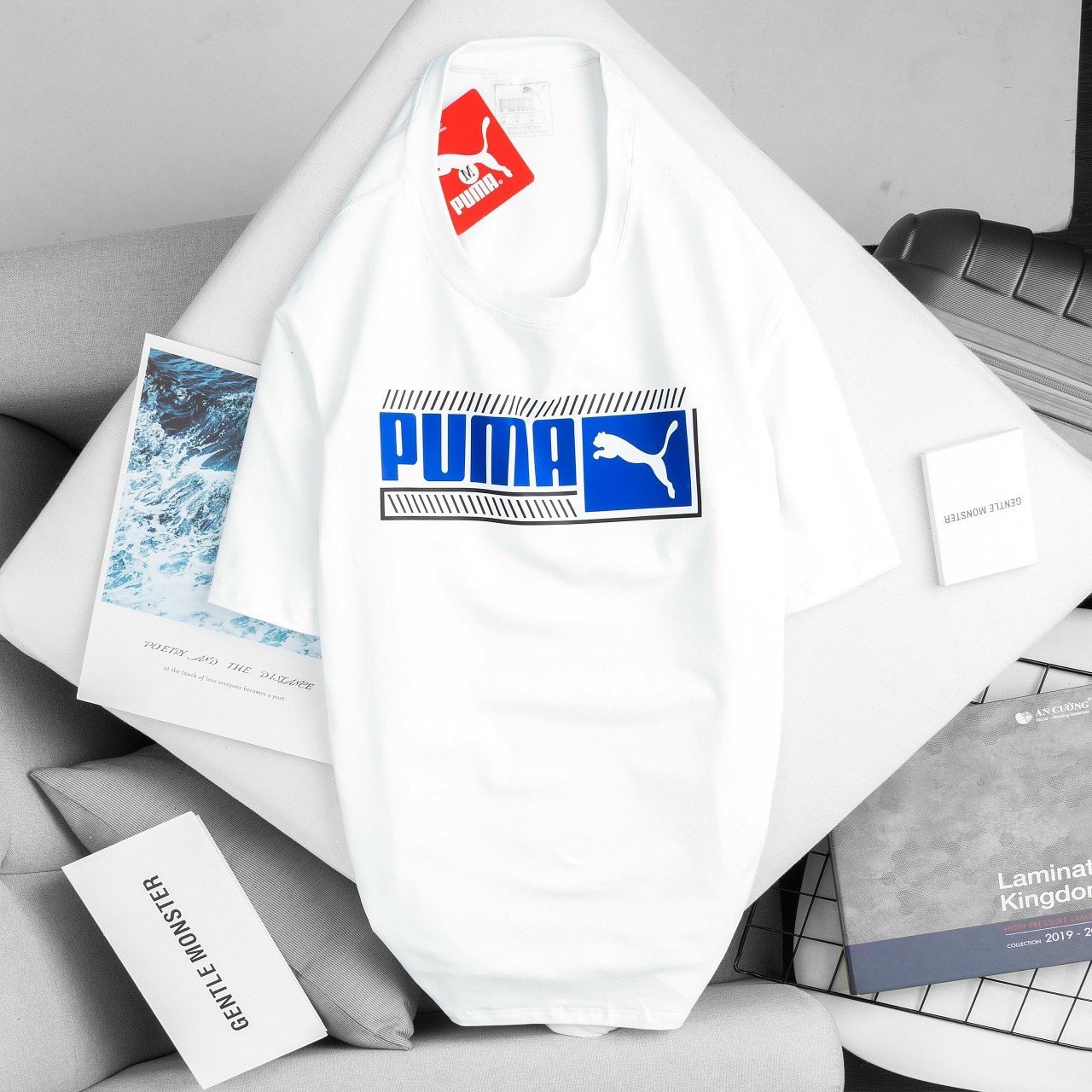 Áo thun nam cổ tròn Puma cao cấp