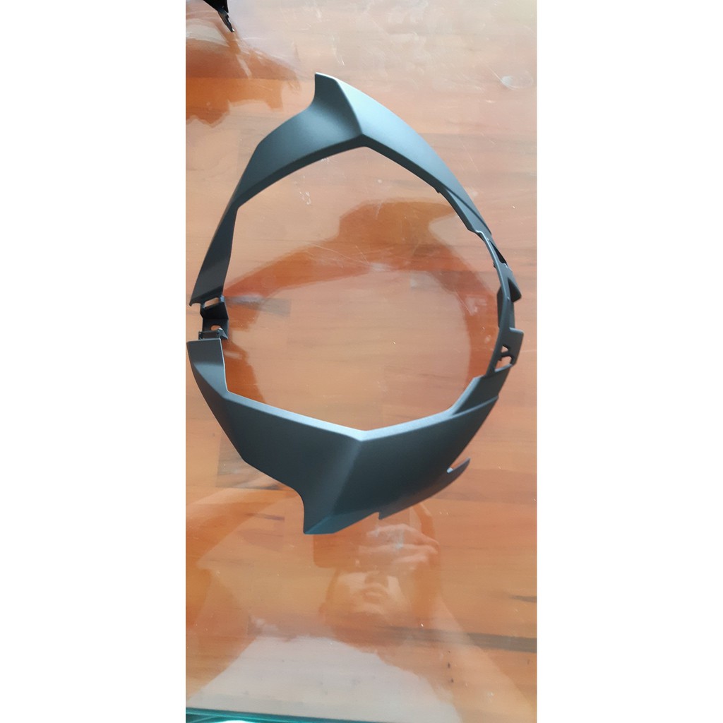 Ốp Đầu Trước Xe Ex150 2019 Đen Nhám