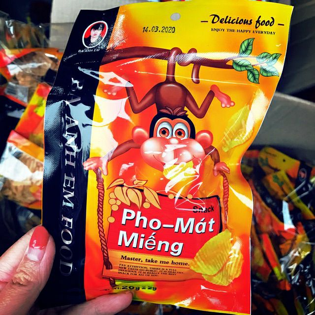 combo 10 gói Snack ăn vặt mix vị