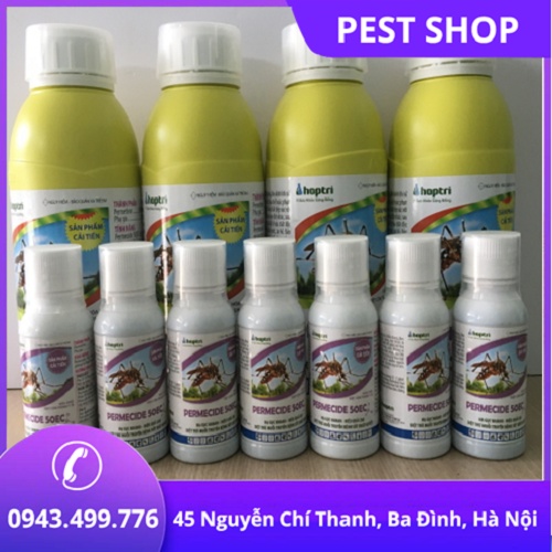 [XẢ KHO] hóa chất diệt côn trùng Permecide 50EC chai 50ml