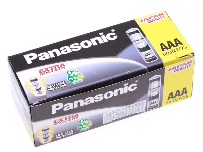 Hộp 60 viên Pin than đen AAA Panasonic R03NT/2S-V - Hàng Chính Hãng