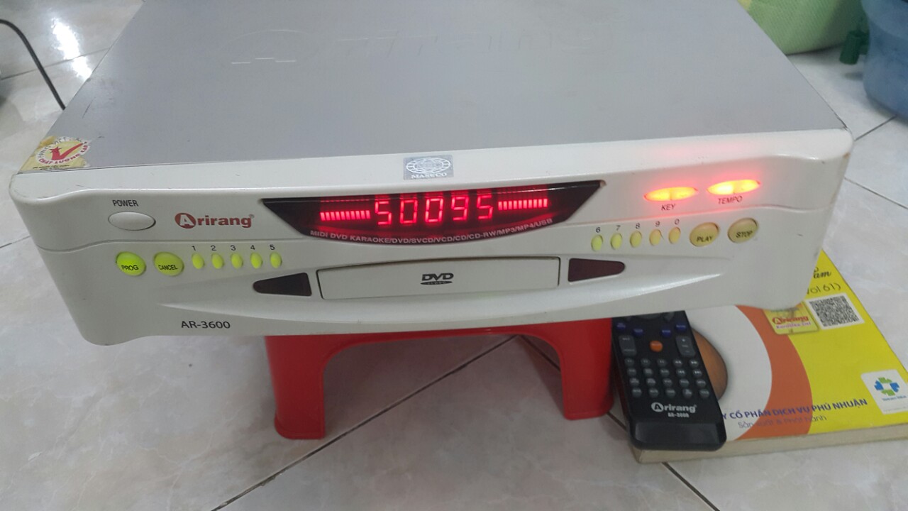 Đầu đĩa Karaoke Arirang AR3600 DVD
