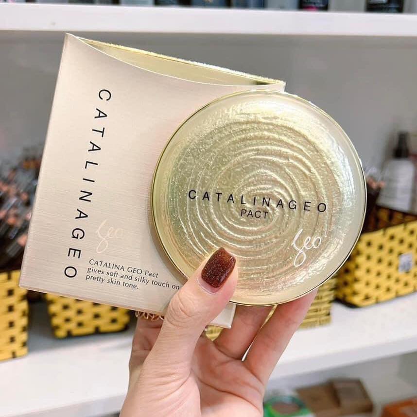 Phấn Phủ GEO Sempre Happy & Please Pact 22g