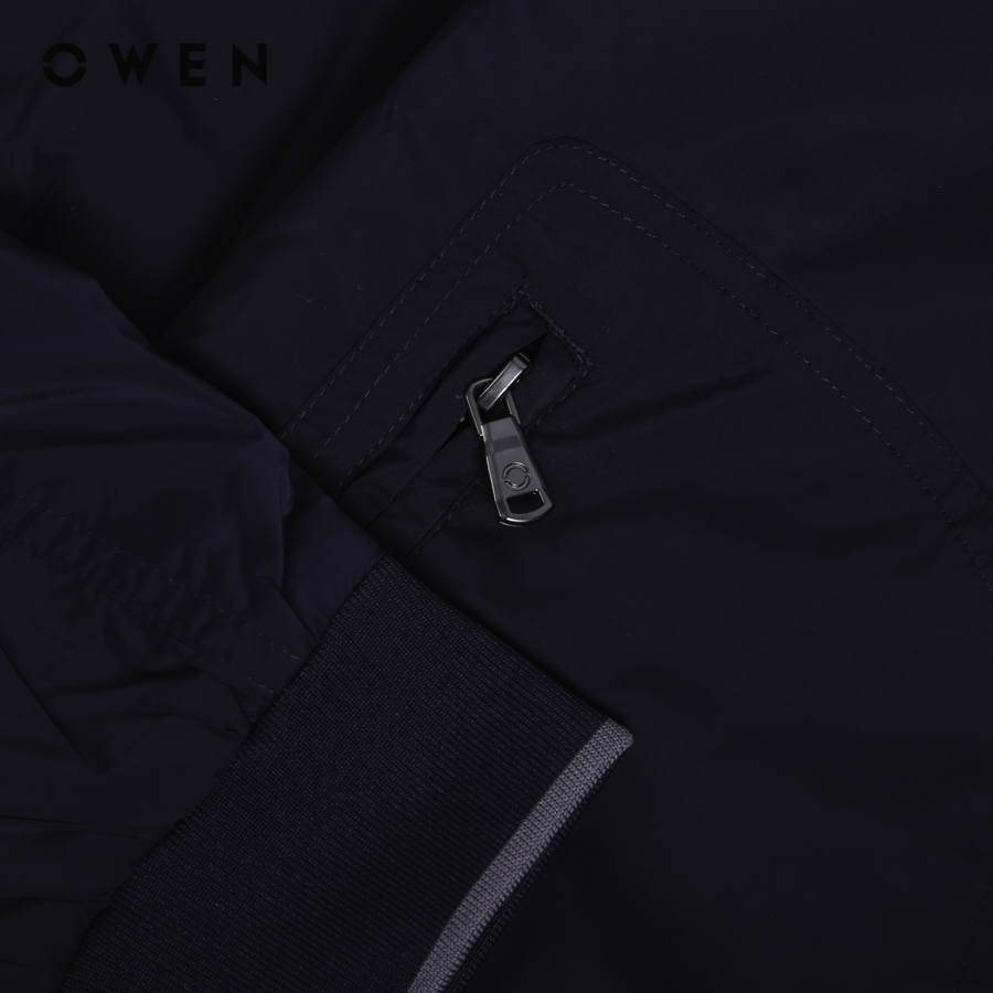 OWEN - Jacket Regular Fit JK231633 màu Navy chất liệu Polyester