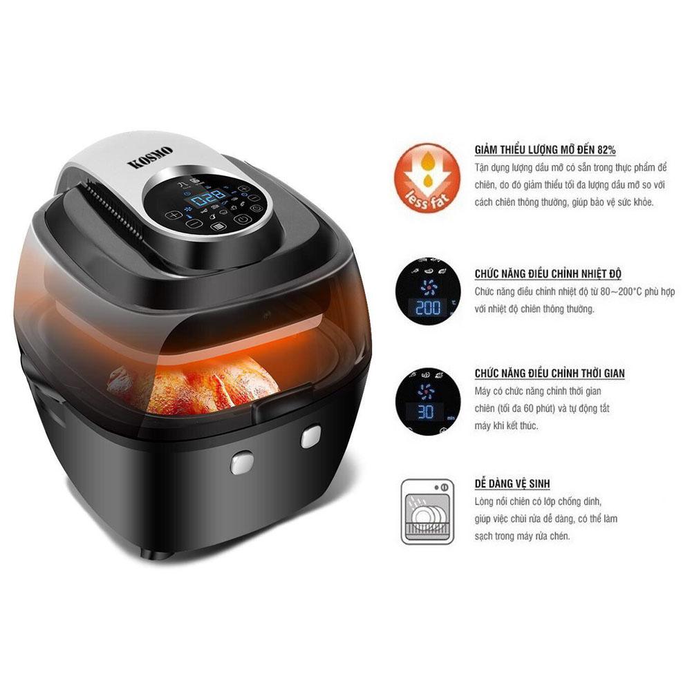 Nồi chiên không dầu KOSMO 6,5L