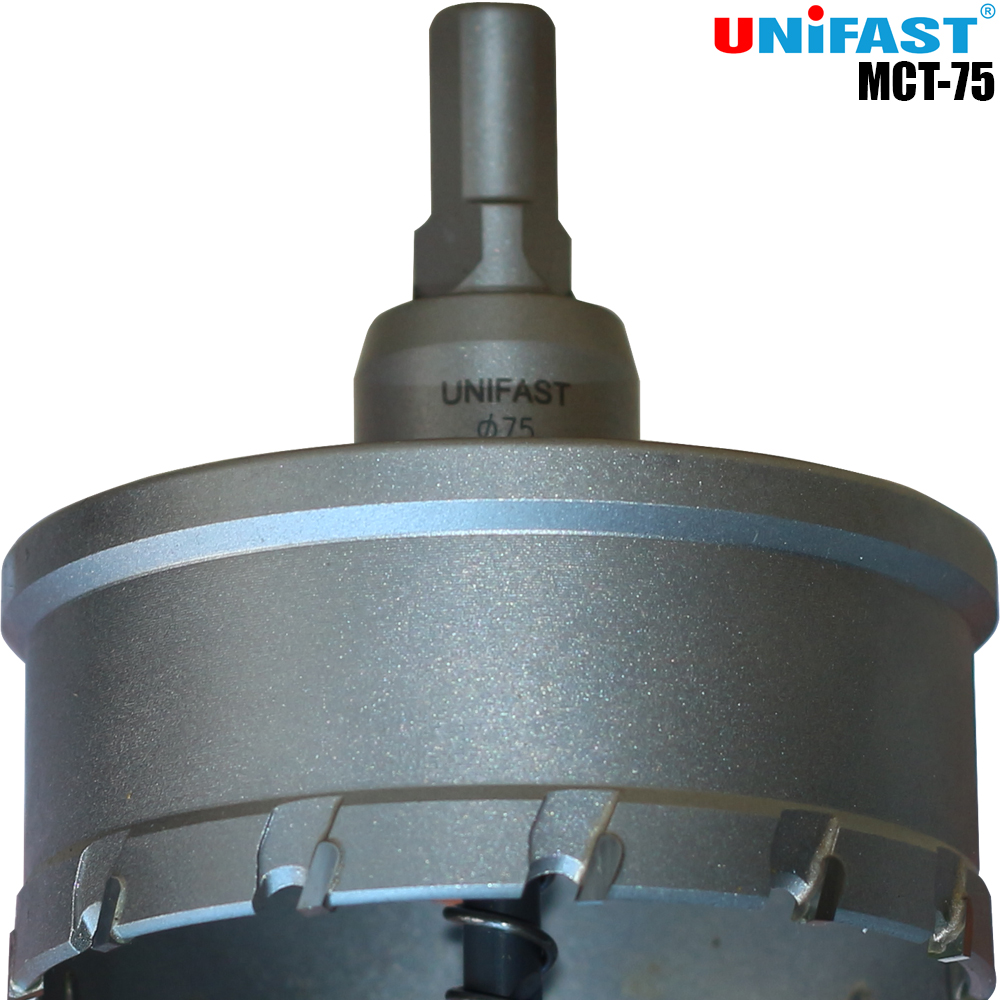 Unifast mct-75 alloy hole saw 75mm