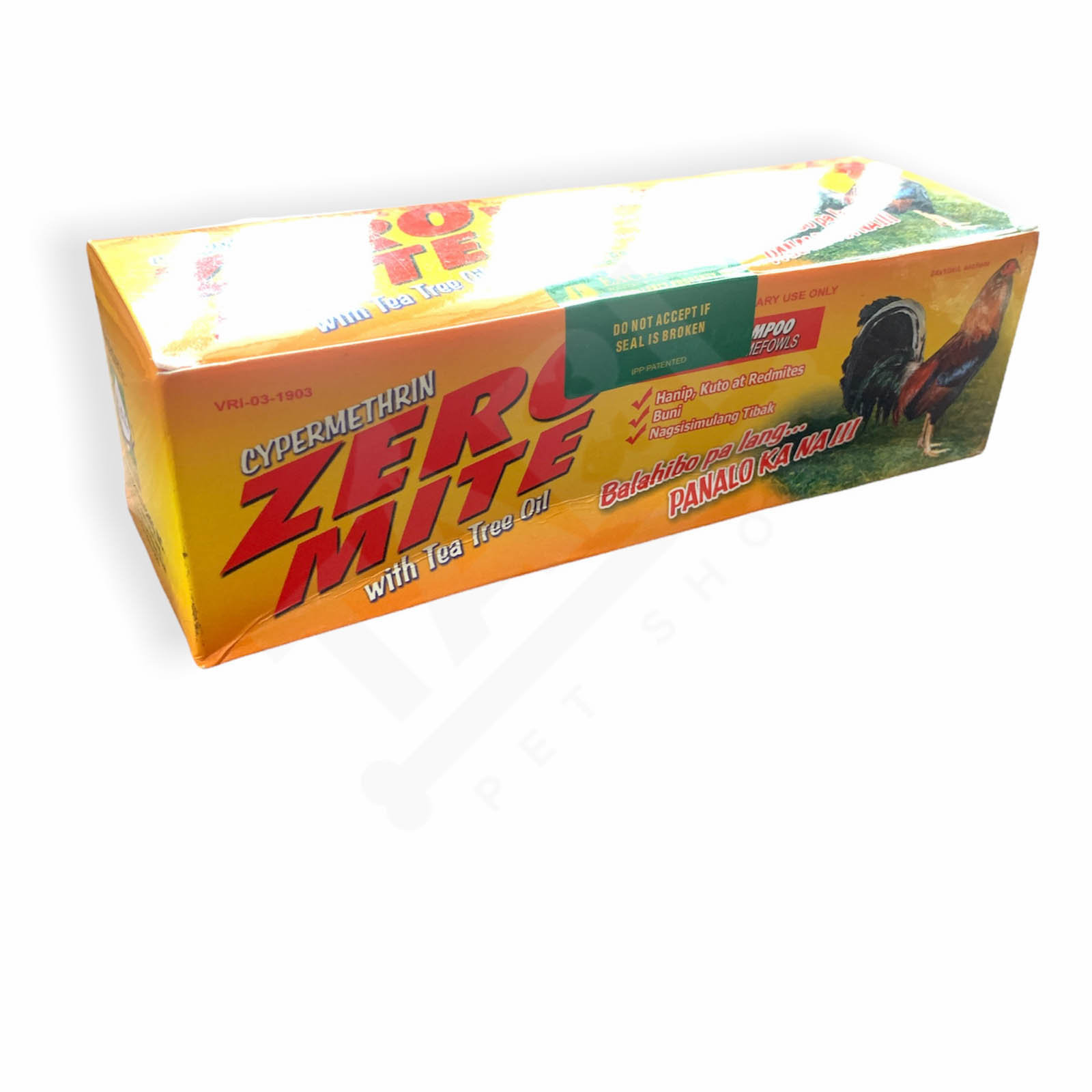 Zero mite xà bông tắm gà đẹp lông, diệt rận mạt