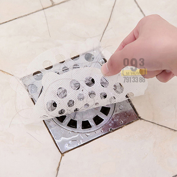Combo 30 Miếng Dán Chặn Rác Nhà Bếp Nhà Vệ Sinh Túi Lọc Rác Thoát Nước Bồn Rửa Chén