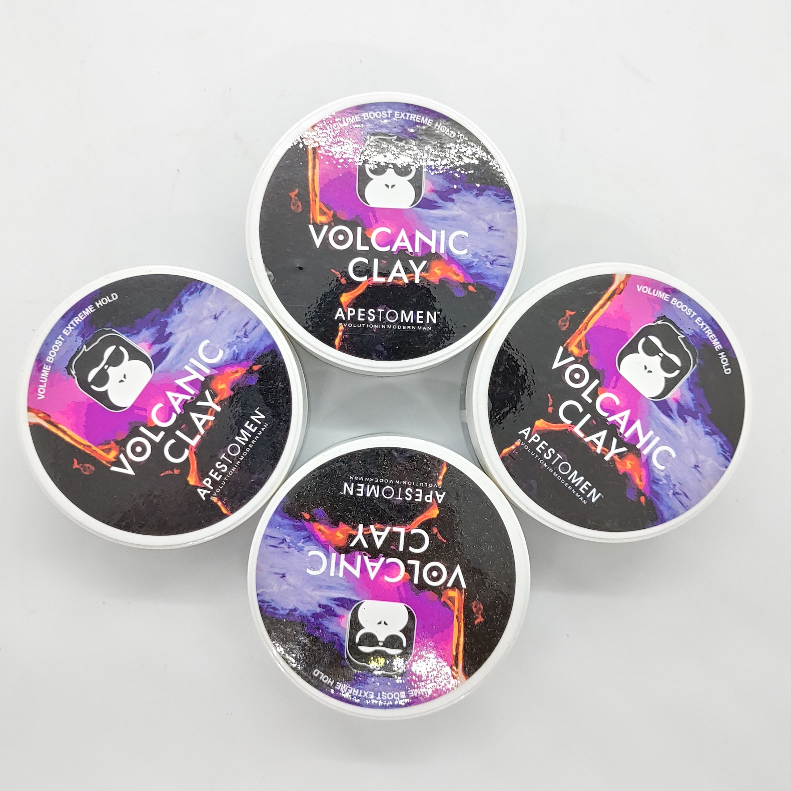 Sáp  ( Keo , Kem  ) Vuốt Tóc Tạo Kiểu Tóc Nam Thơm APESTOMEN VOLCANIC CLAY 80ml [ VIP]❤❤❤❤❤❤