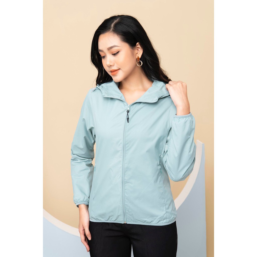 ÁO KHOÁC GIÓ LÓT LƯỚI NỮ, NHỎ GỌN, SIÊU NHẸ, CÓ THỂ LÀM ÁO NẮNG TIỆN LỢI