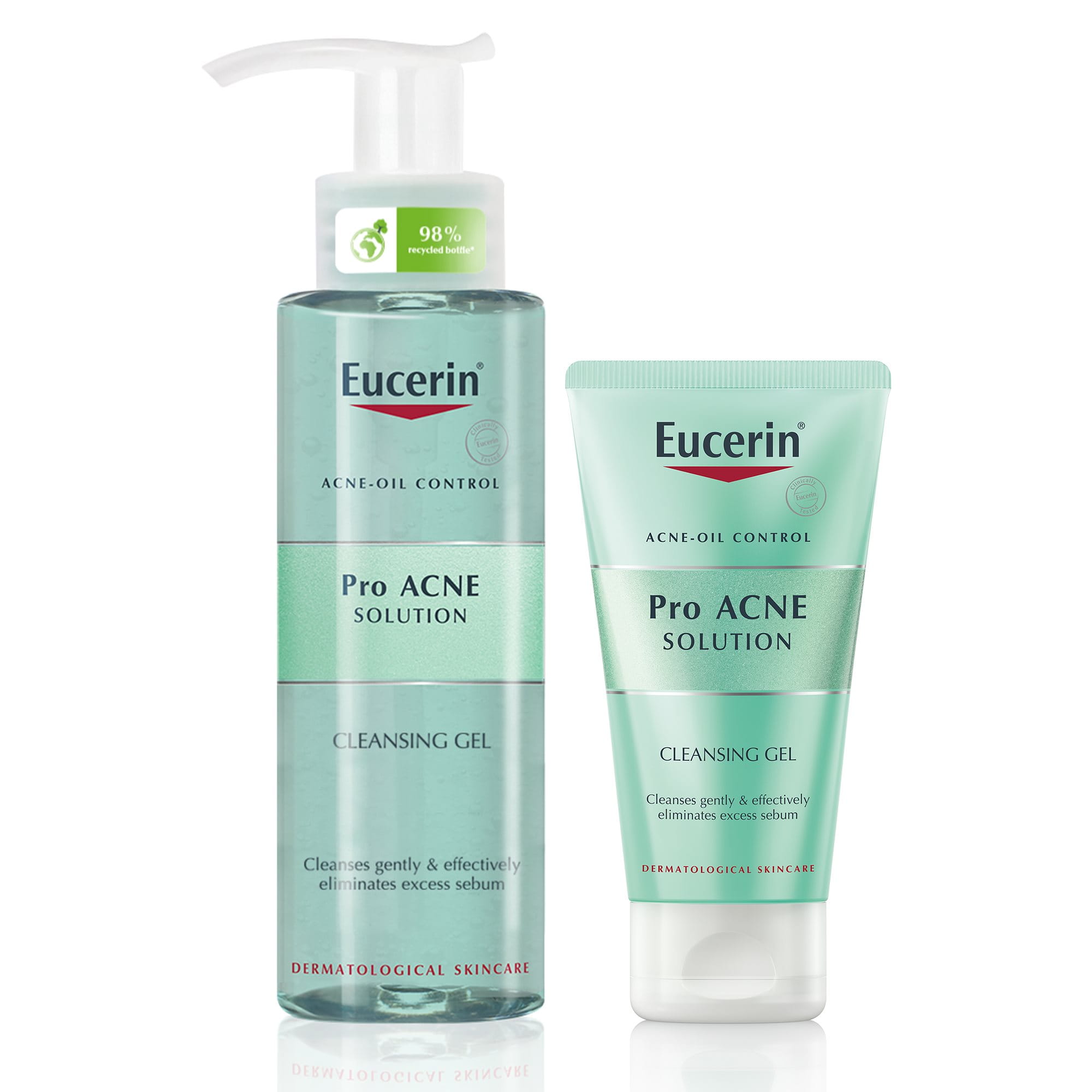 Sữa rửa mặt làm giảm mụn Eucerin Pro Acne Cleansing Gel