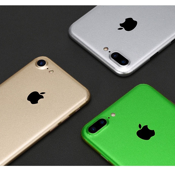 [ Bán chạy ] - Miếng dán Skin màu iPhone 6/6s, 6/6s Plus, 7/8, 7/8 Plus, X/Xs