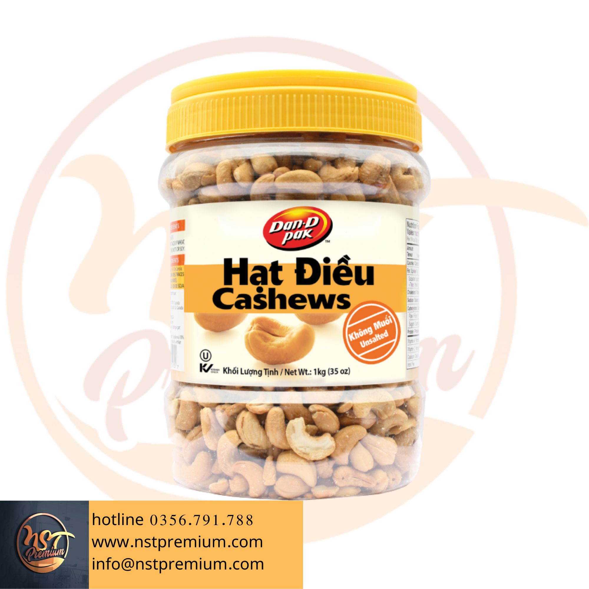 [HCM] Điều không muối 1kg Dan D Pak