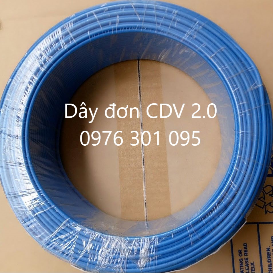 [Cadivi] Dây Điện Đơn 2.0 - Cuộn 100M