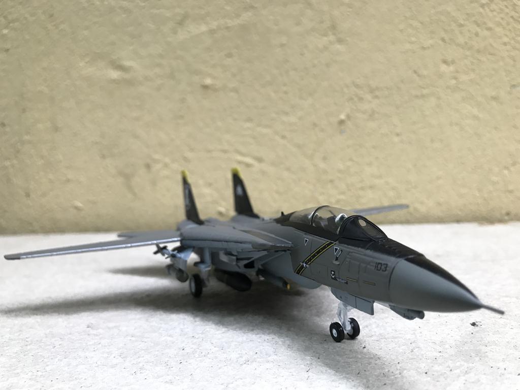 Model of F-14A Tomcat V-84 1/100 Aircraft