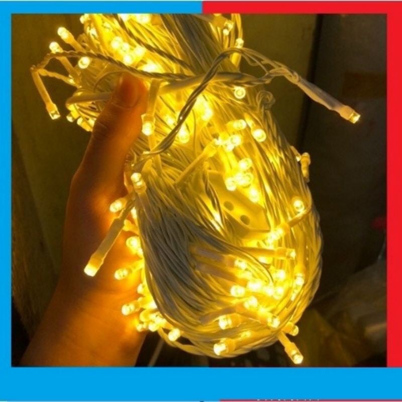 Đèn led, đèn trang trí mầu vàng( hoặc có thể lựa mầu)
