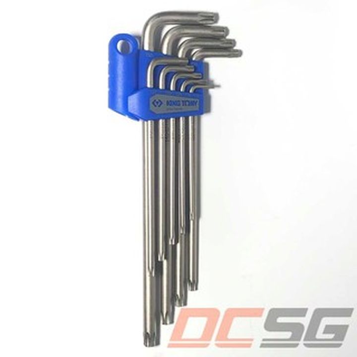 Mũi lục giác hoa thị có lỗ T10-T40 Kingtony (1 mũi T20) | Japan Tools