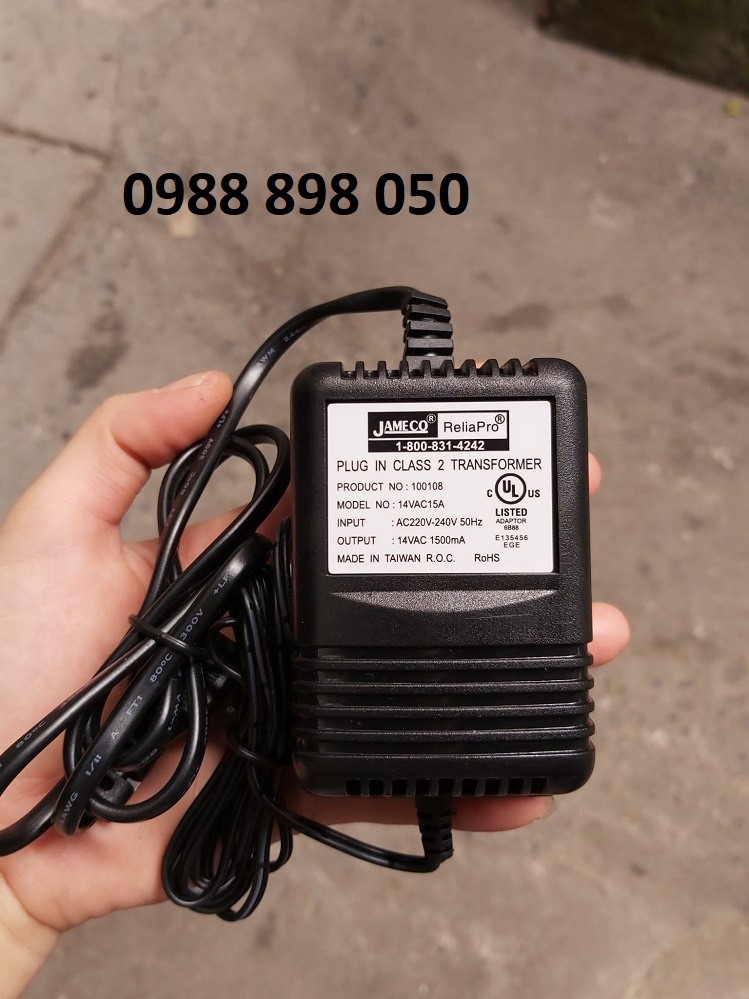 cục nguồn xoay chiều 14vac 1500ma