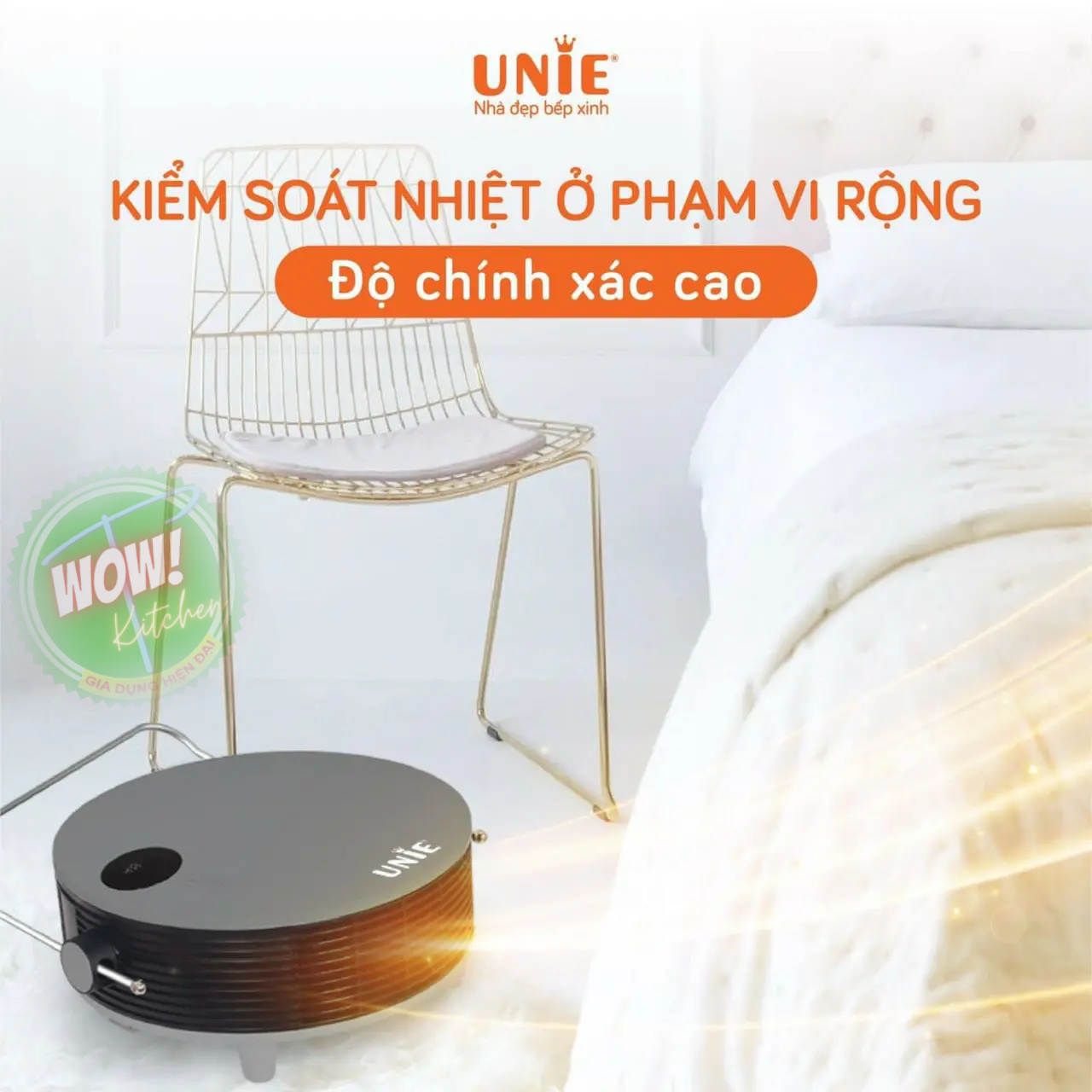 Máy sưởi gốm Unie UE-125