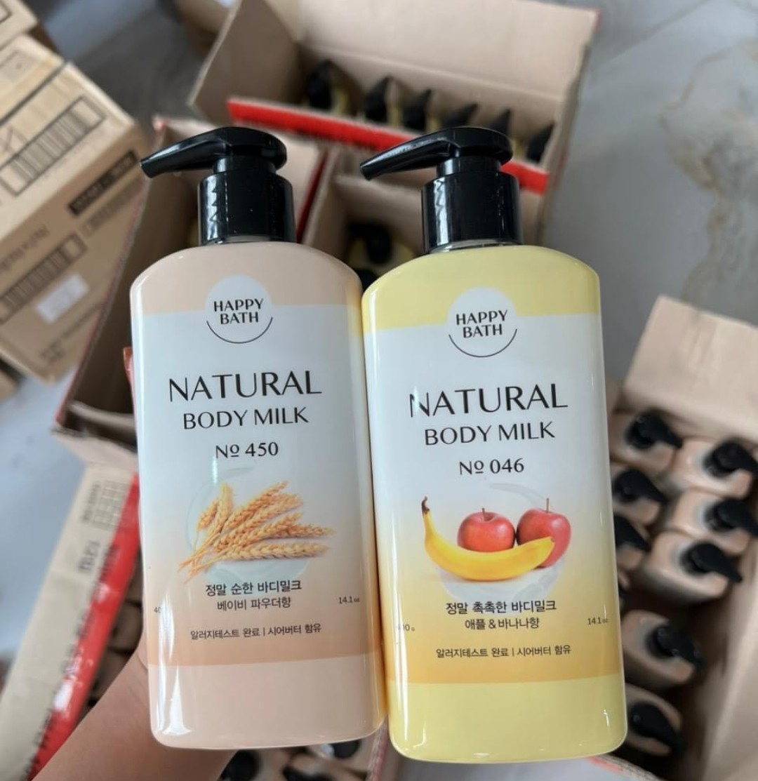 SỮA DƯỠNG THỂ HAPPY BATH BODY HÀN QUỐC 400ML
