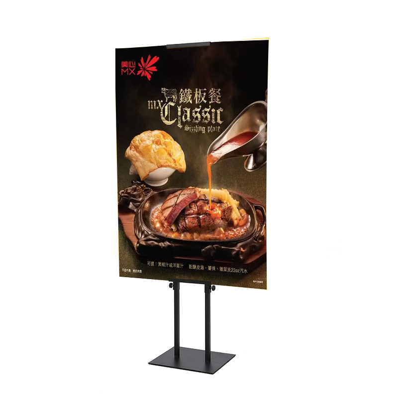 [HÀNG NHẬP KHẨU] STANDEE MENU CHỮ H TĂNG GIẢM HAI MẶT