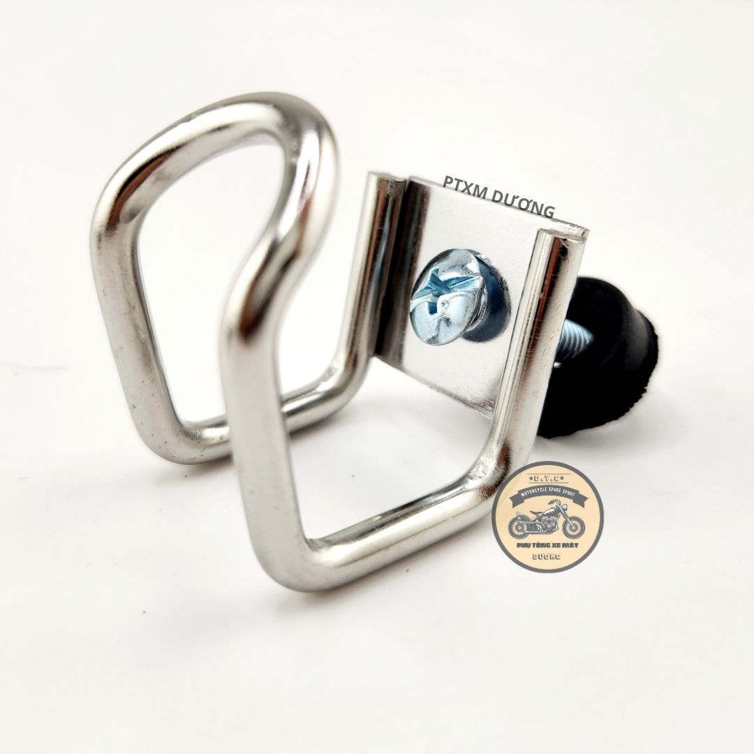 Móc treo đồ , móc u inox , móc u titan xe máy