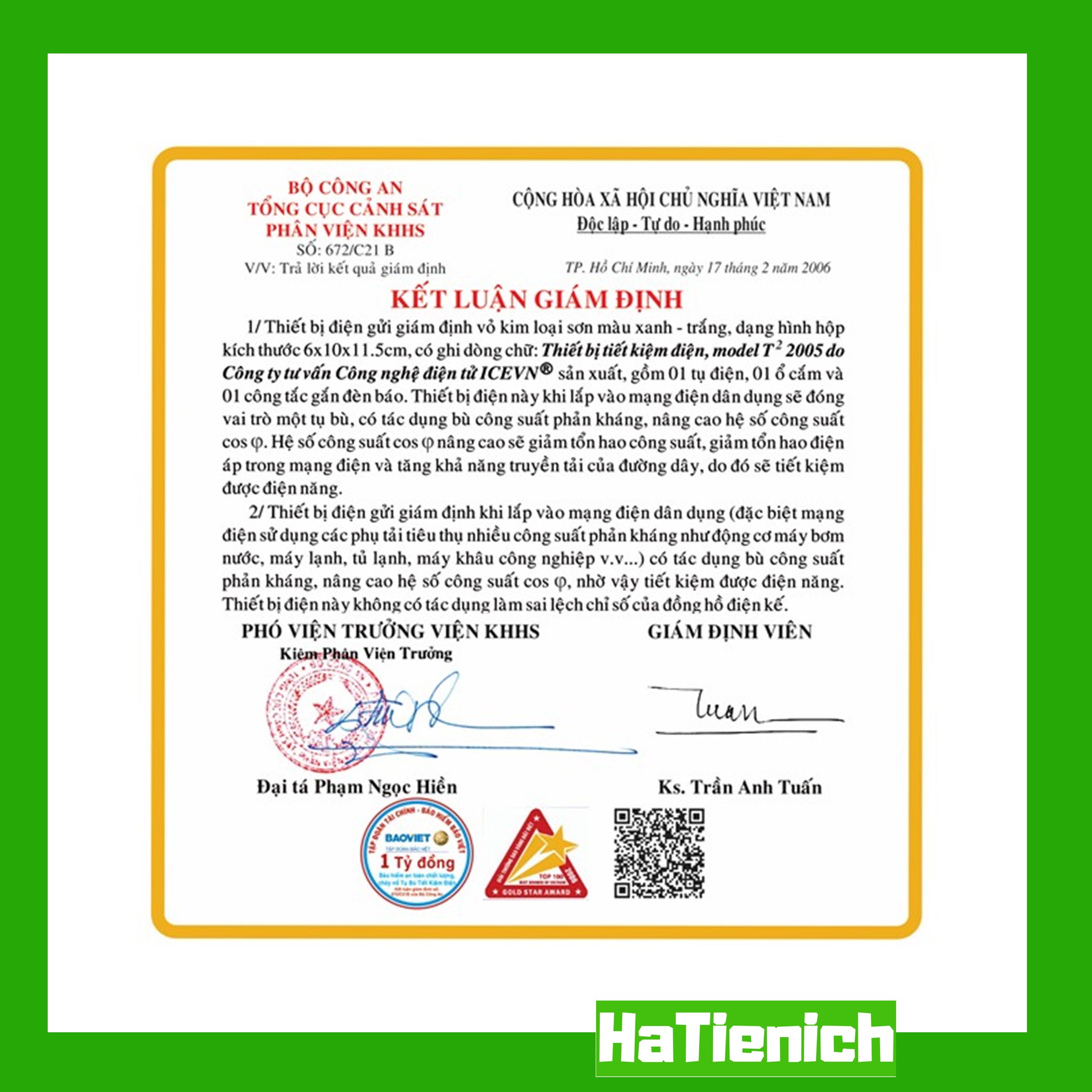 Thiết Bị Tiết Kiệm Điện Hiệu Quả, Giảm Hiện Tượng Quá Nhiệt, Tăng Tuổi Thọ Thiết Bị Điện, Giảm Nguy Cơ Cháy Nổ - Hà Tiện Ích