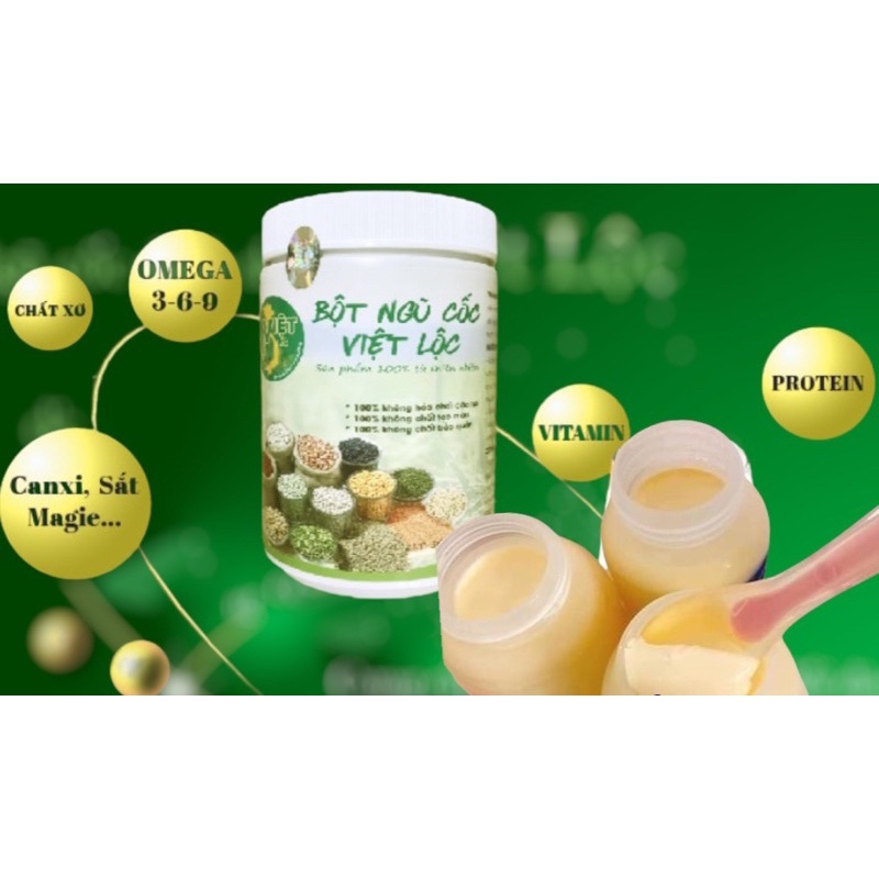 ngũ cốc việt lộc 500g mẫu mới [chính hãng]