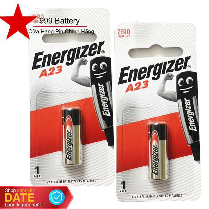 Combo 2 vỉ pin cửa cuốn A23 Energizer 12V chính hãng