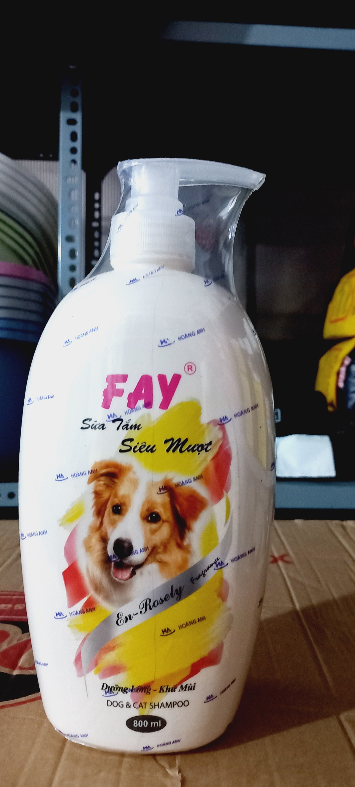Sữa tắm chó mèo Fay siêu mượt En-Rosely 300ml-800ml