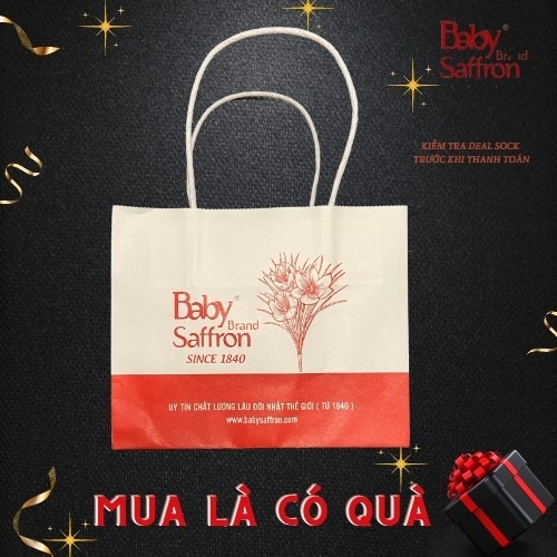 Túi giấy thương hiệu Baby Saffron