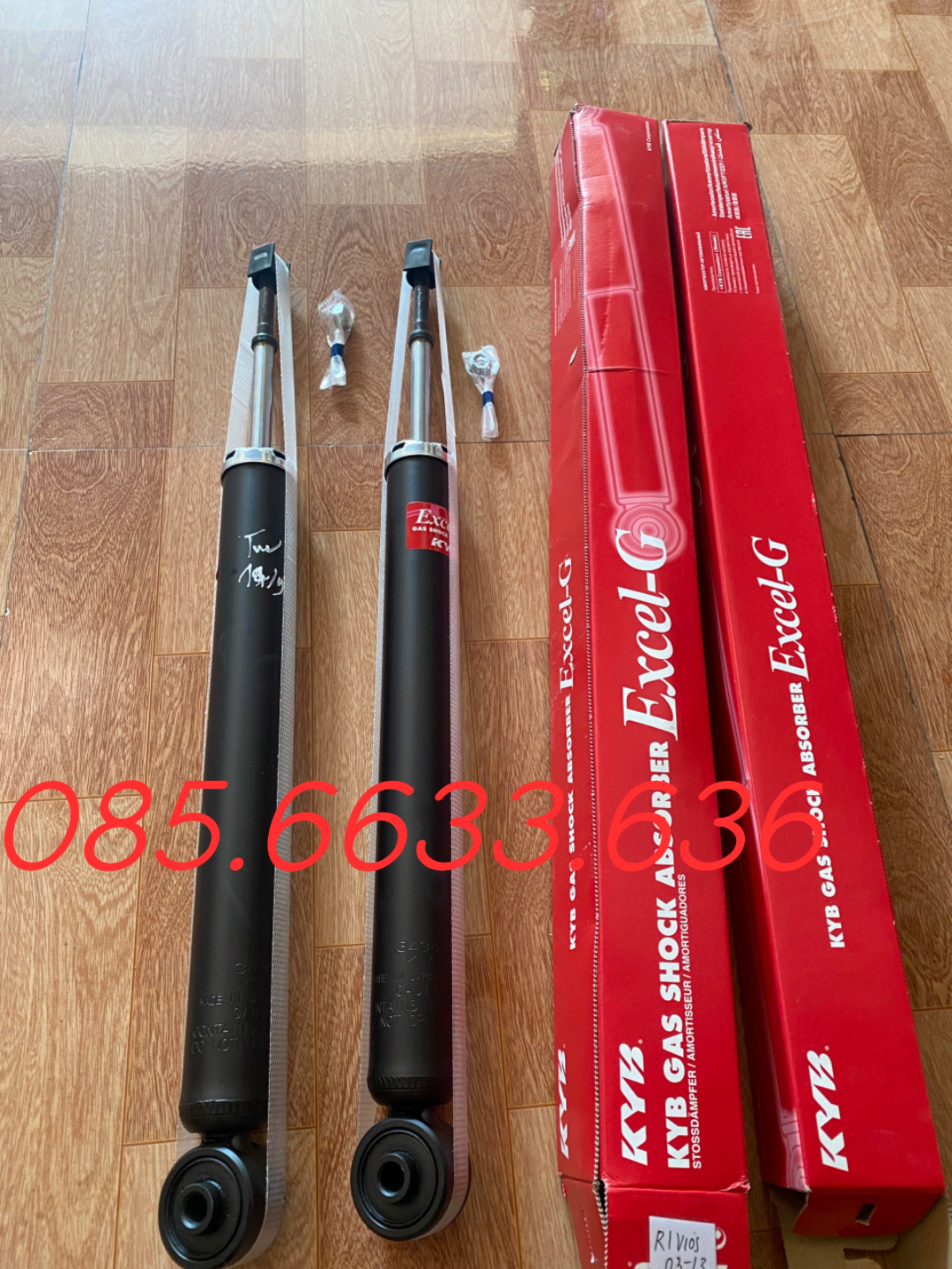 Giảm xóc sau Vios 02 - 13 , giá 1 chiếc , kyb