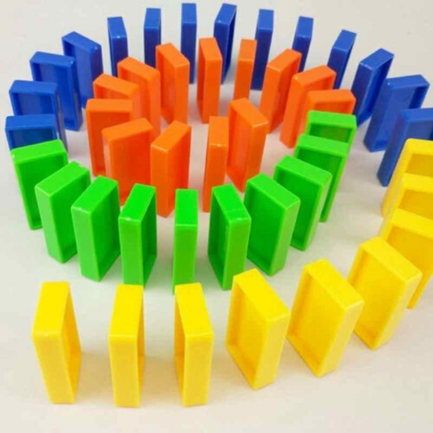 Đồ chơi Xe lửa thông minh thả domino tự động-XLD93399