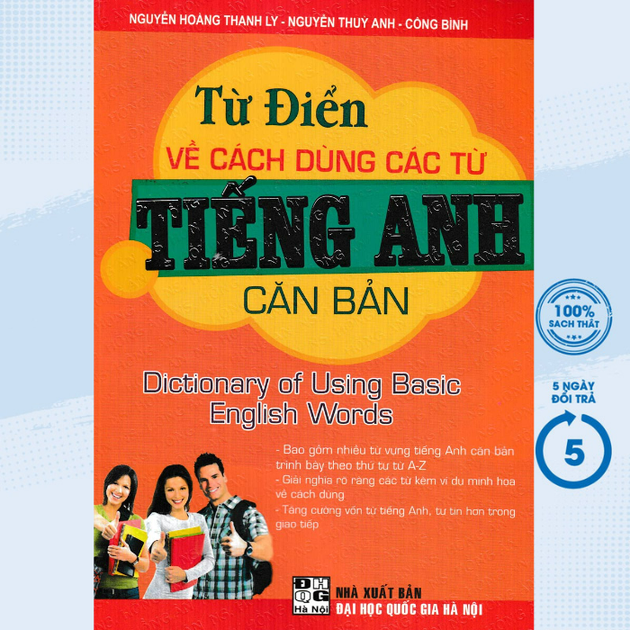 Sách - từ điển về cách dùng các từ tiếng anh căn bản - newshop