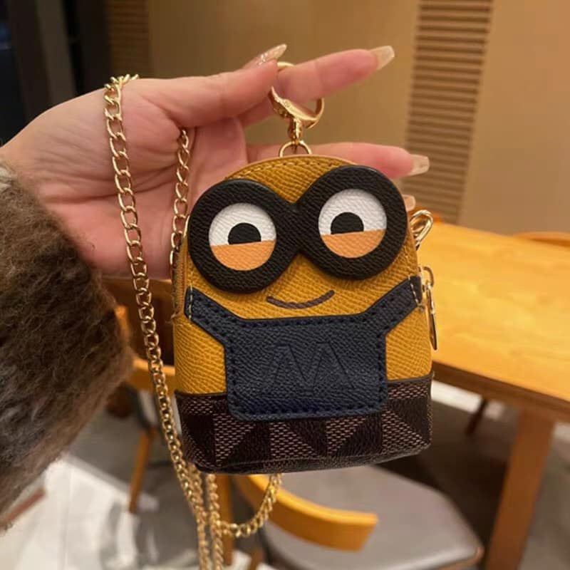 Túi đeo chéo minion giỏ xách nữ mini cute dễ thương